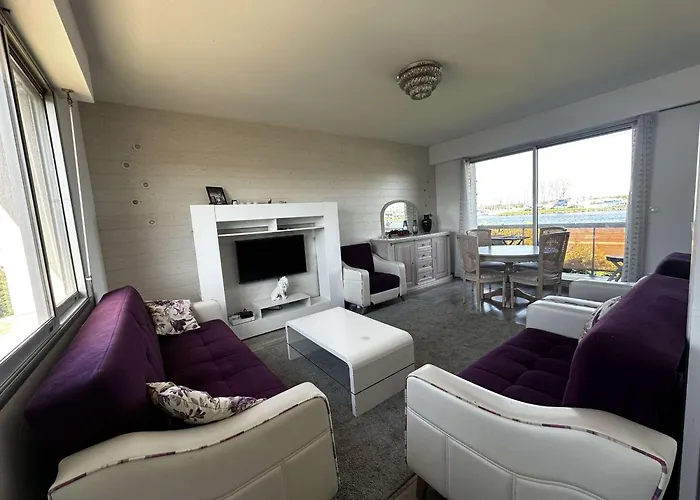 Apartament Le Phare Du Canal, Jardin Prive Ouistreham